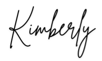 script font signature of the name "Kimberly"